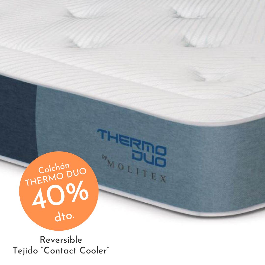 oferta colchón reversible modelo ThermoDuo de Molitex