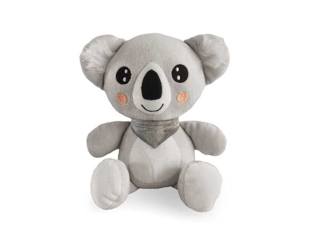 detalle peluche pack regalo bebés koala en color gris