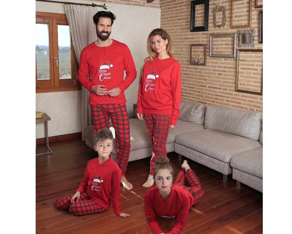 pijama de navidad para toda la familia