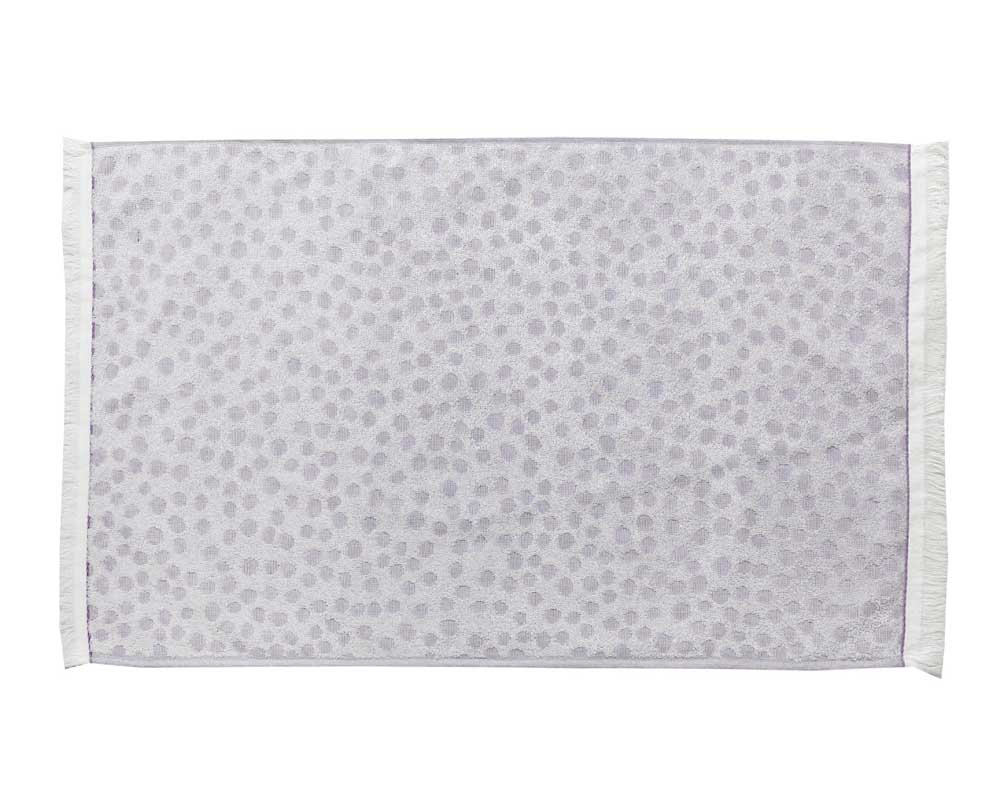 juego de toallas ecotowel dots lavanda